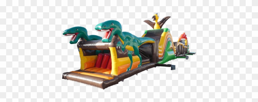Big Dino Obstacle Course - Inflatable #1197038