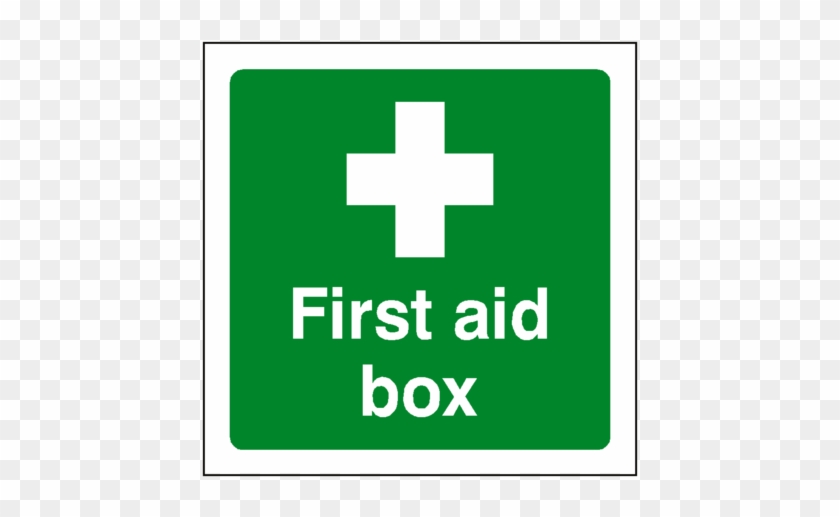 First Aid Box Sticker - First Aid Box Sign #1197121