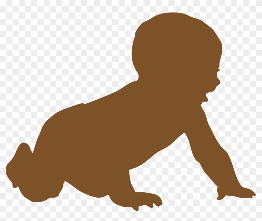 Nature Playlists - Baby Silhouette Clip Art #1197132