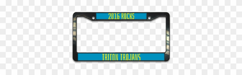 Triton Plastic License Plate Frame - Plastic #1197197