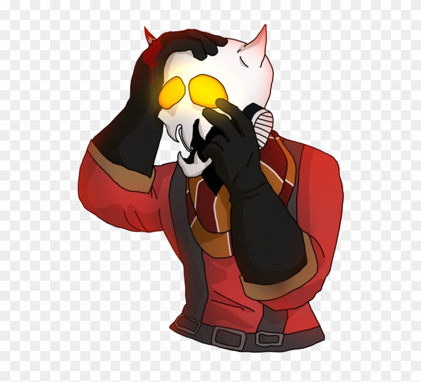 Spooky Scary Pyro By Angry-huntsman - Illustration - Full Size PNG ...