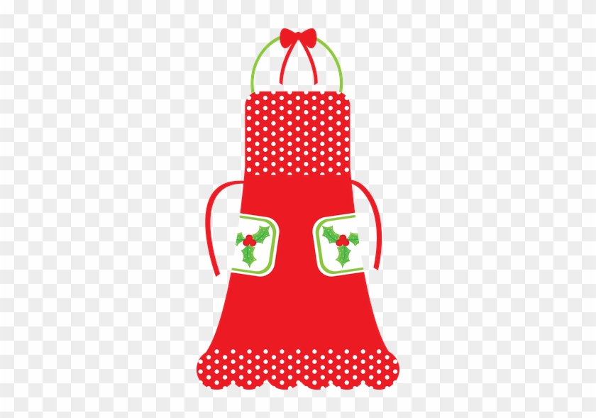 Cozinha - Minus - Christmas Apron Clip Art #1197261