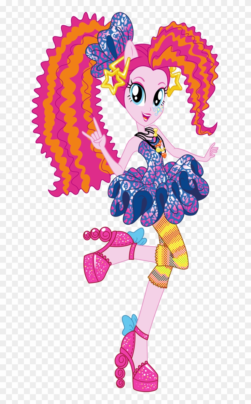 Pies Clipart Friendship - Equestria Girls Pinkie Pie Rockin Hair #1197274