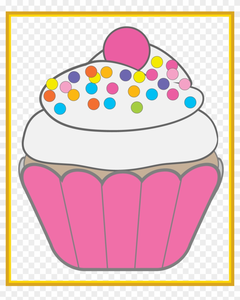 Incredible Muffins Cupcake Clip Art And Birthday Clipart - Birthday Cupcake Clip Art #1197302
