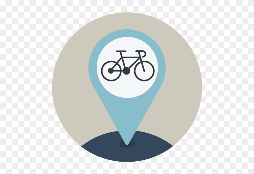 Hours And Location - Bike Location Icon #1197366