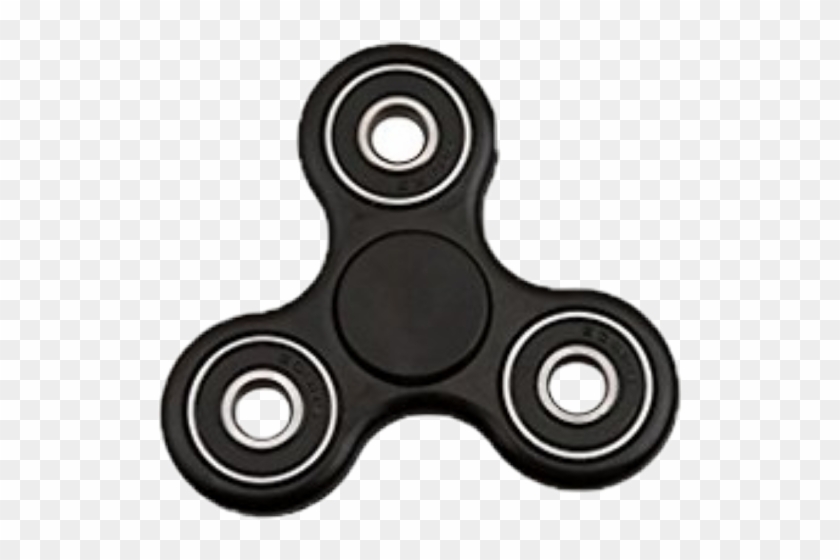 Hand Tri Spinner Anti-stress Fidget Toy - Black #1197503