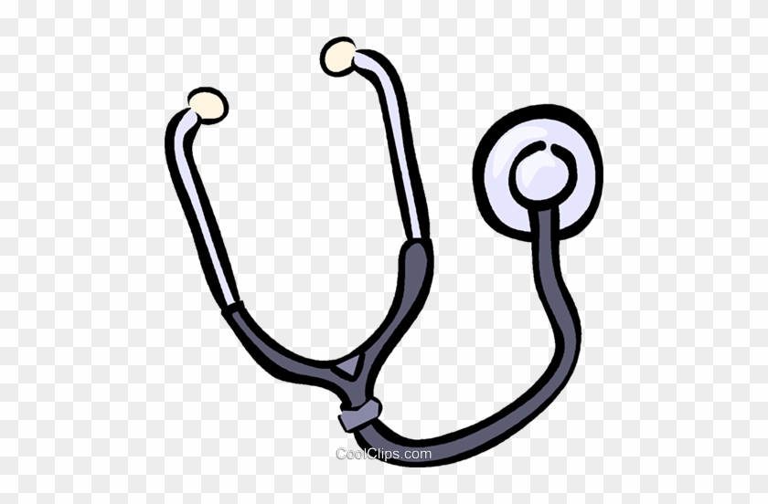 Stethoscope Royalty Free Vector Clip Art Illustration - Stethoscope Royalty Free Vector Clip Art Illustration #1197534