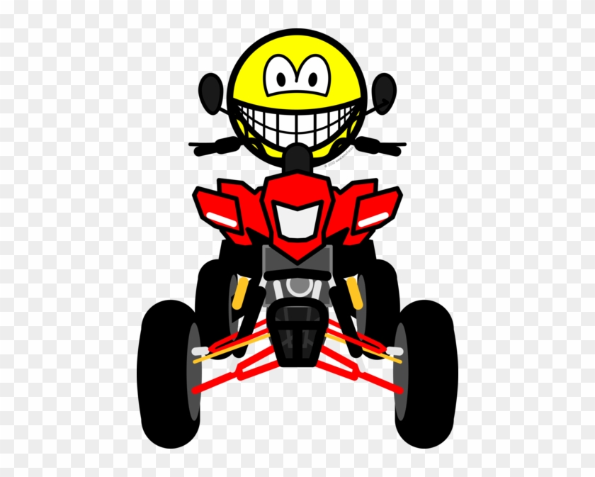 Quad Bike Smile - Emoticon Quad #1197598