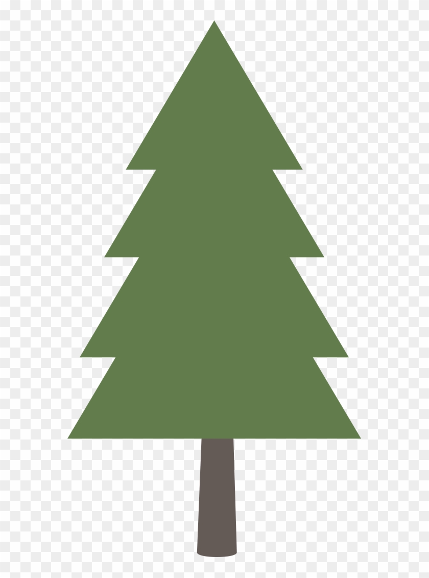 Pine Clipart Woodland Tree - Christmas Tree #1197716