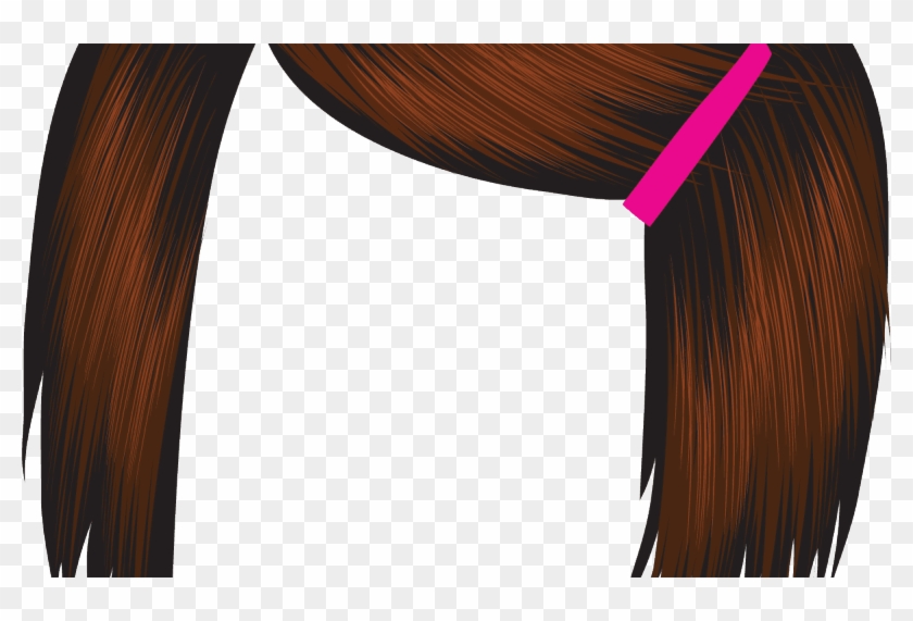 Red Hair Clipart Funny Hair Pencil And In Color Red - Red #1197736