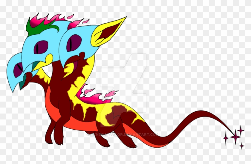 Cerberus Fire Mane Pyrill Custom 2 By Syndralvalor - Cartoon #1197740