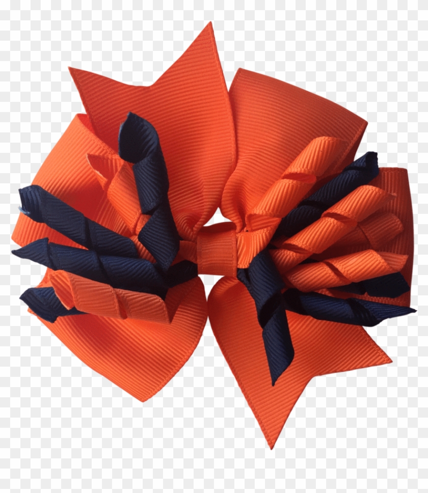 Orange & Navy Hair Accessories - Origami #1197751
