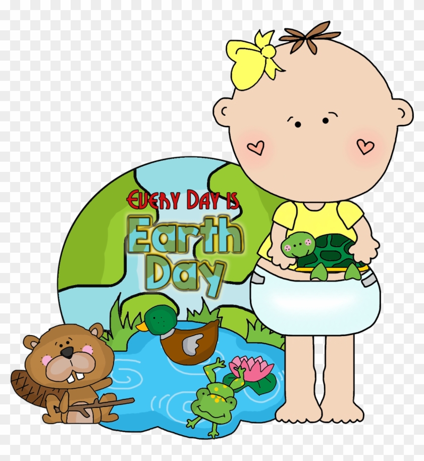 Baby Face Earth Day Clip Art Recycle Love The Earth - Old Age #1197787