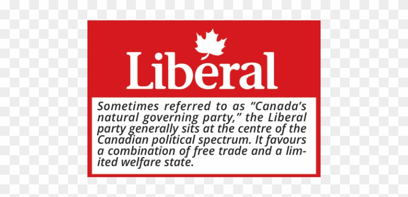 Liberals And The Conservatives Are The Two Main Parties - Liberal Party Of Canada #1197807