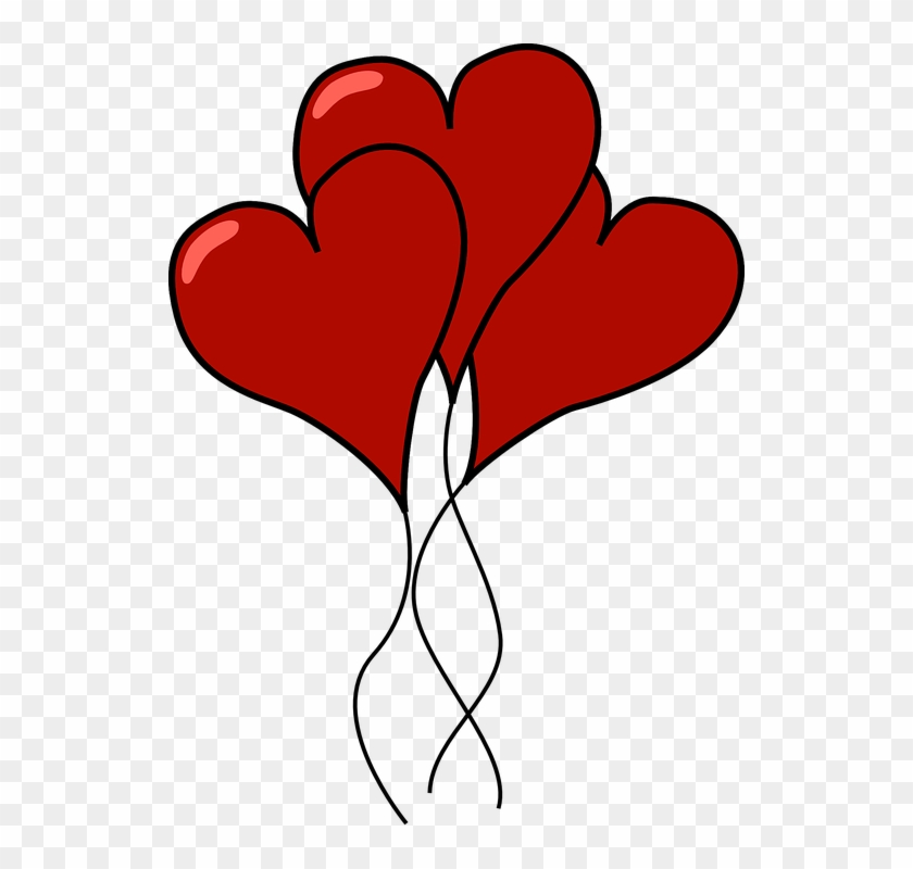 Goldfish Heart Cliparts 5, Buy Clip Art - Heart Balloons Clip Art #1197987