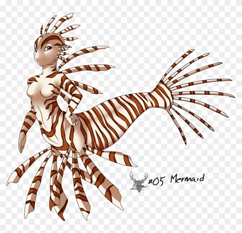 Lionfish Mermaid - Lionfish Mermaid #1198012