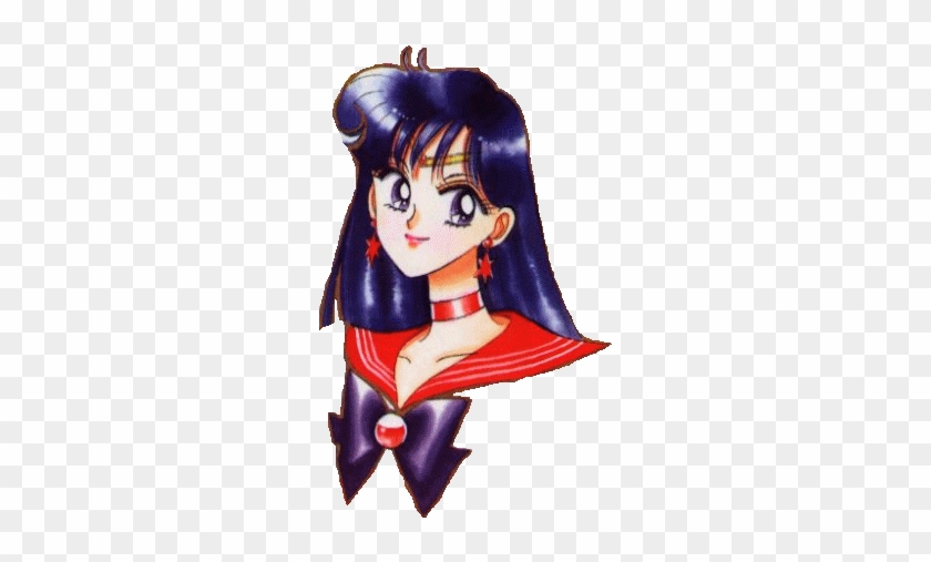 Rei1 Color Manga Scan, Sailormars From The Shoulders - Sailor Mars Manga Transparent #1198295