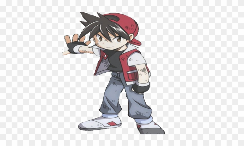 Trainer Red - Trainer Red Manga Png #1198335