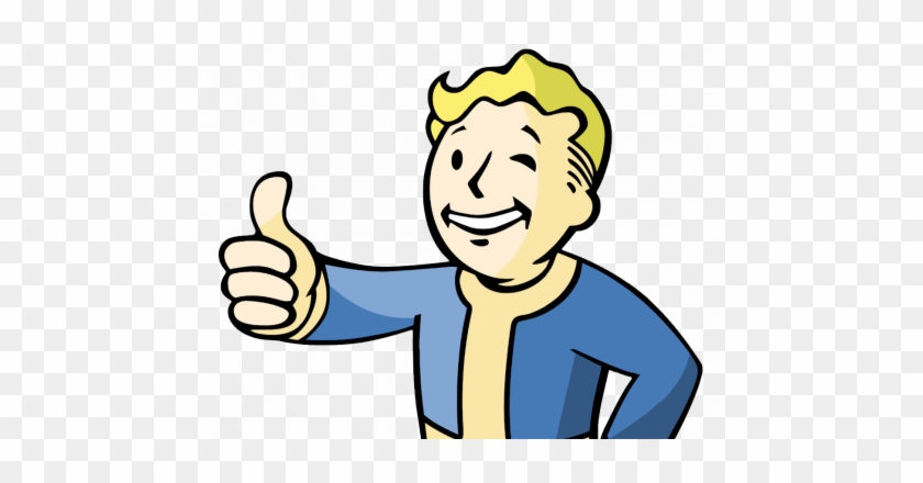 Vault Boy Fallout - Cartoon Characters With Blonde Hair - Free Transparent  PNG Clipart Images Download