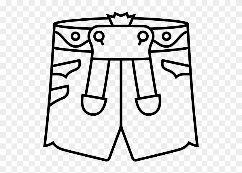 Lederhosen Rubber Stamp - Lederhosen Rubber Stamp #1198355