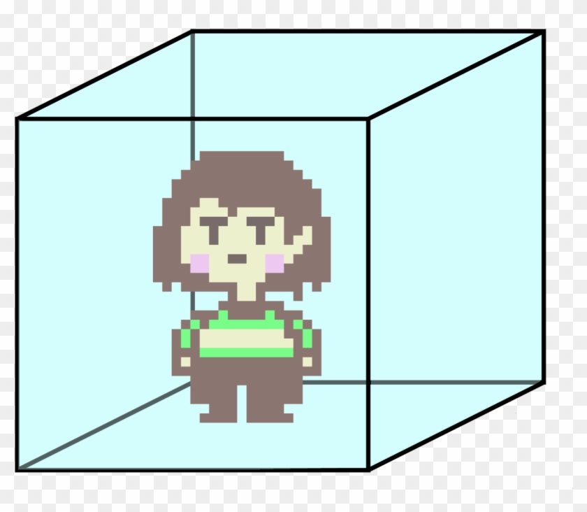 “ Cha Raa - Asriel And Chara Sprite #1198357