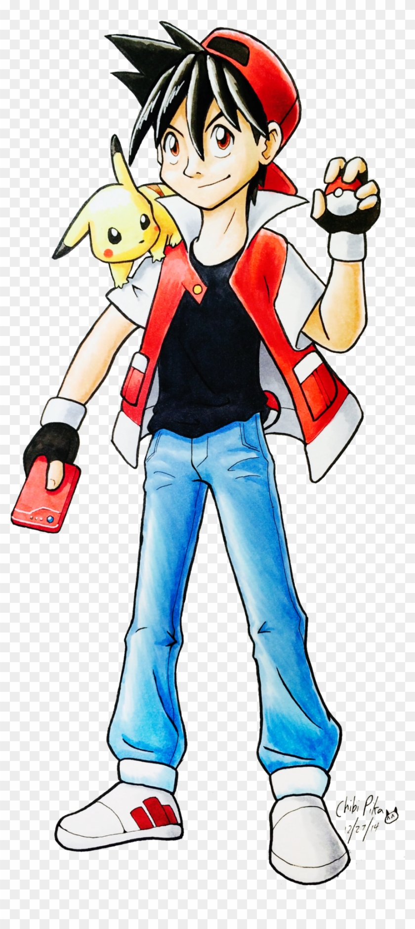 Pokemon Trainer Blue Manga Download - Manga Pokemon Trainer Red #1198447