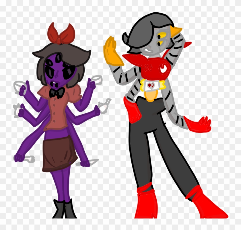 Underfell Muffet And 'ton By Bltter-sweet - Cartoon #1198459