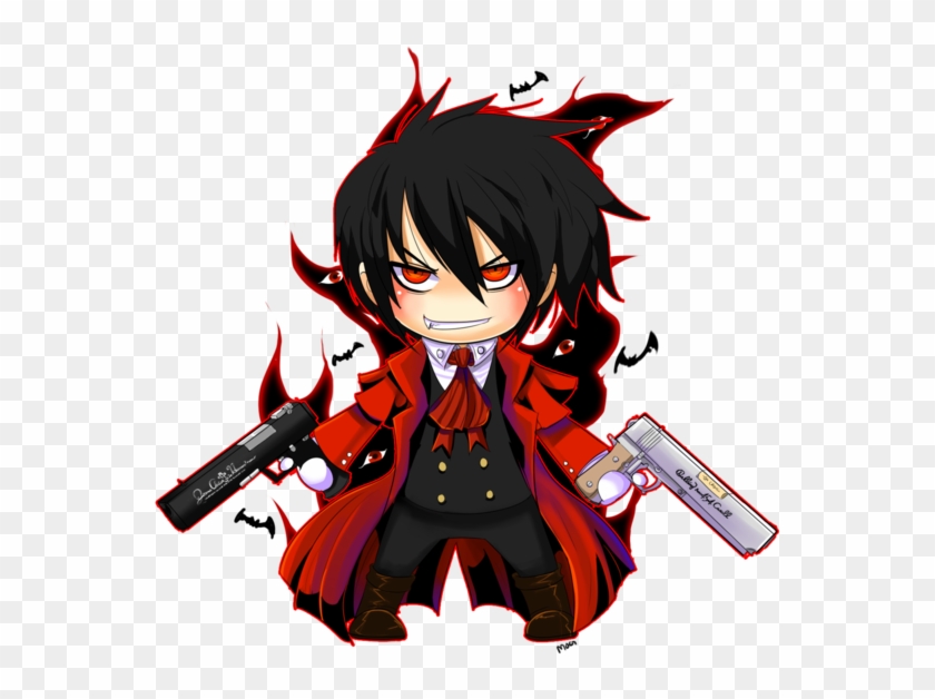 Alucard And Walter Hellsing - Hellsing Alucard Chibi #1198481