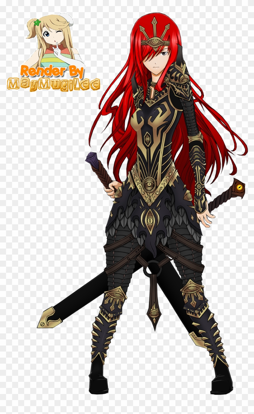 Erza Scarlet Armor Manga For Kids - Erza Scarlet 8 Render #1198482