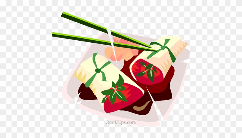 Japanese Food Royalty Free Vector Clip Art Illustration - Japanese Food Royalty Free Vector Clip Art Illustration #1198573