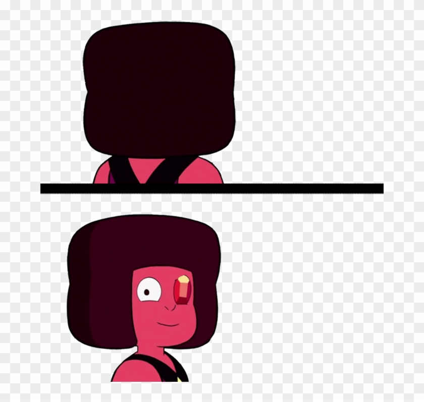 Red Pink Clip Art Cartoon Eye - Steven Universe Rubies Jasper #1198701