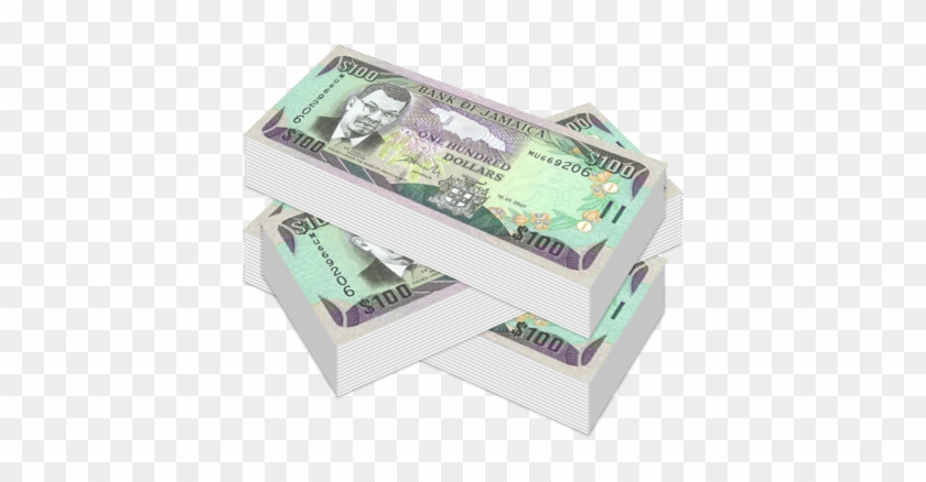 Stack Of Magazines Png - Jamaican 100 Dollar Bill #1198755