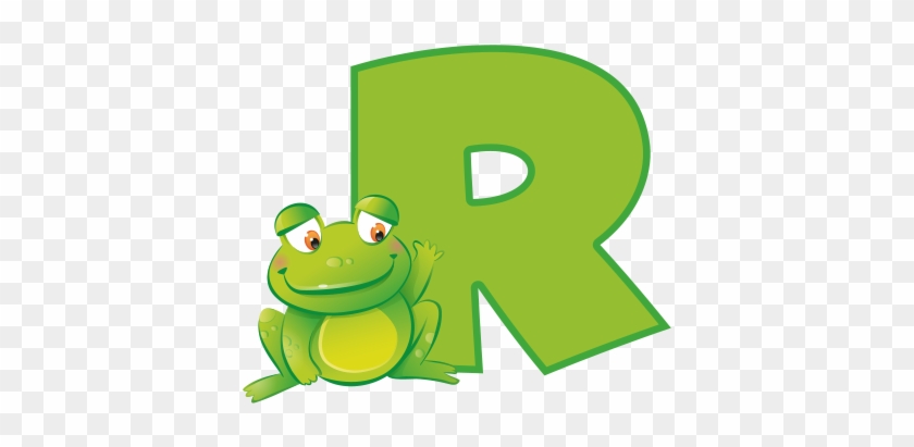 R Wall Adhesive Letters For Kids Rooms - True Frog #1198759