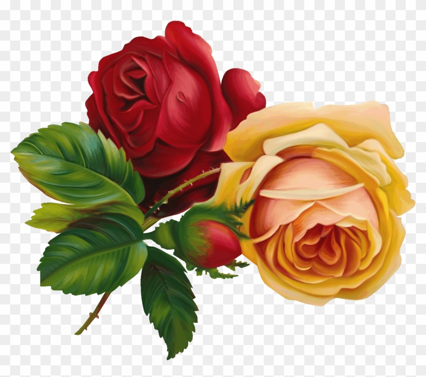 Yükle Блог Колибри - Vintage Rose Clip Art #1198766