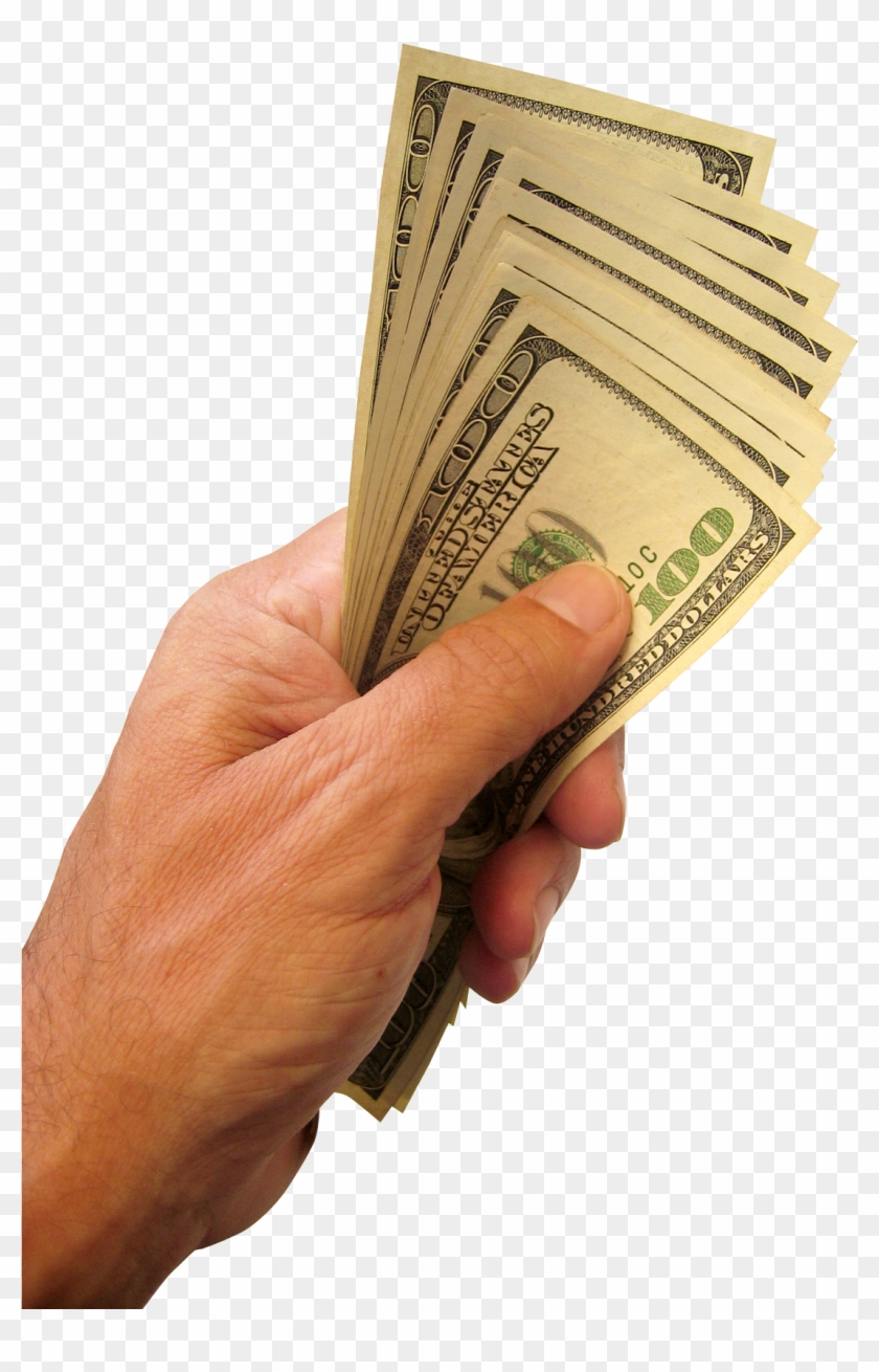 Us Dollar Png Photo - Hand Holding Money Png #1198780