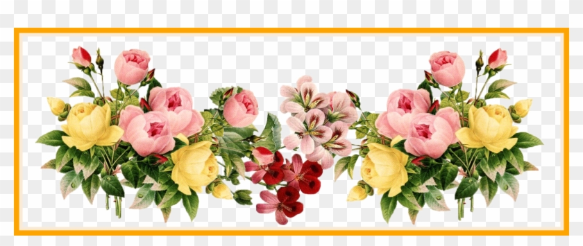 Incredible Vintage Flowers U Etikette Und Pict For - Flowers With Transparent Background #1198834