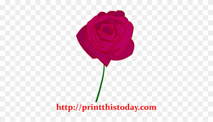Free Valentine Clip Art - Garden Roses #1198945