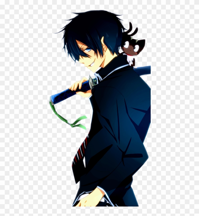Anime, Boy, And Handsome Image - Anime Boy With A Katana - Free Transparent  PNG Clipart Images Download