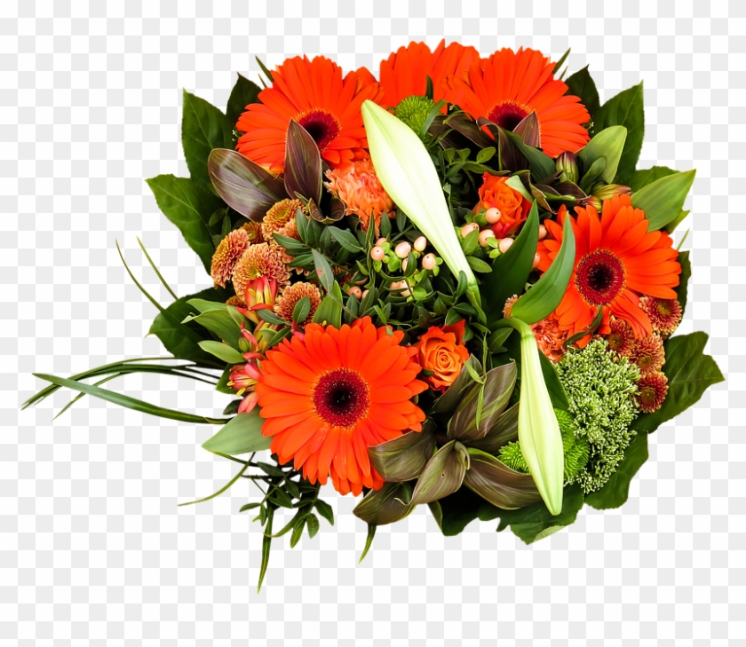 Collection Of Picture Of Bouquet Of Flowers - Clipart Blumenstrauss #1199222