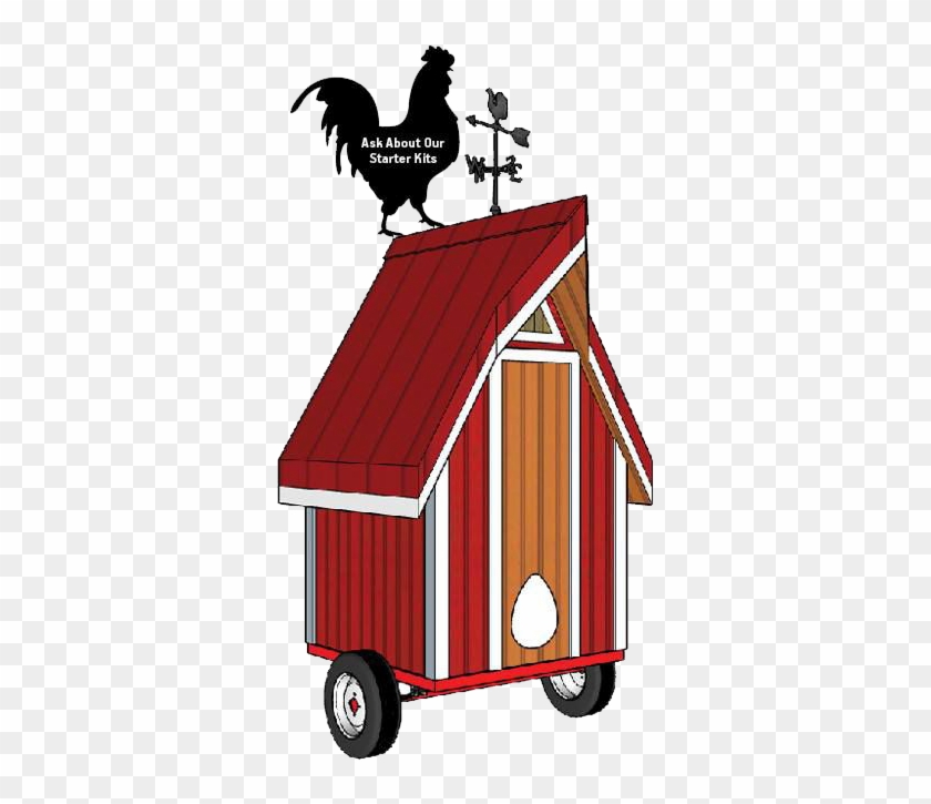 Silkie Dracut Cartoon Chicken Coop - Cartoon #1199417