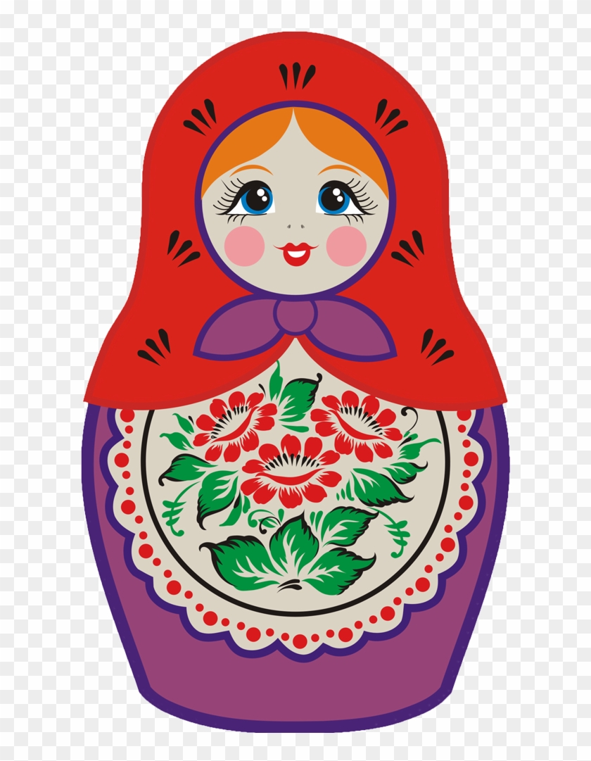 Нарисовать рисунок матрешка