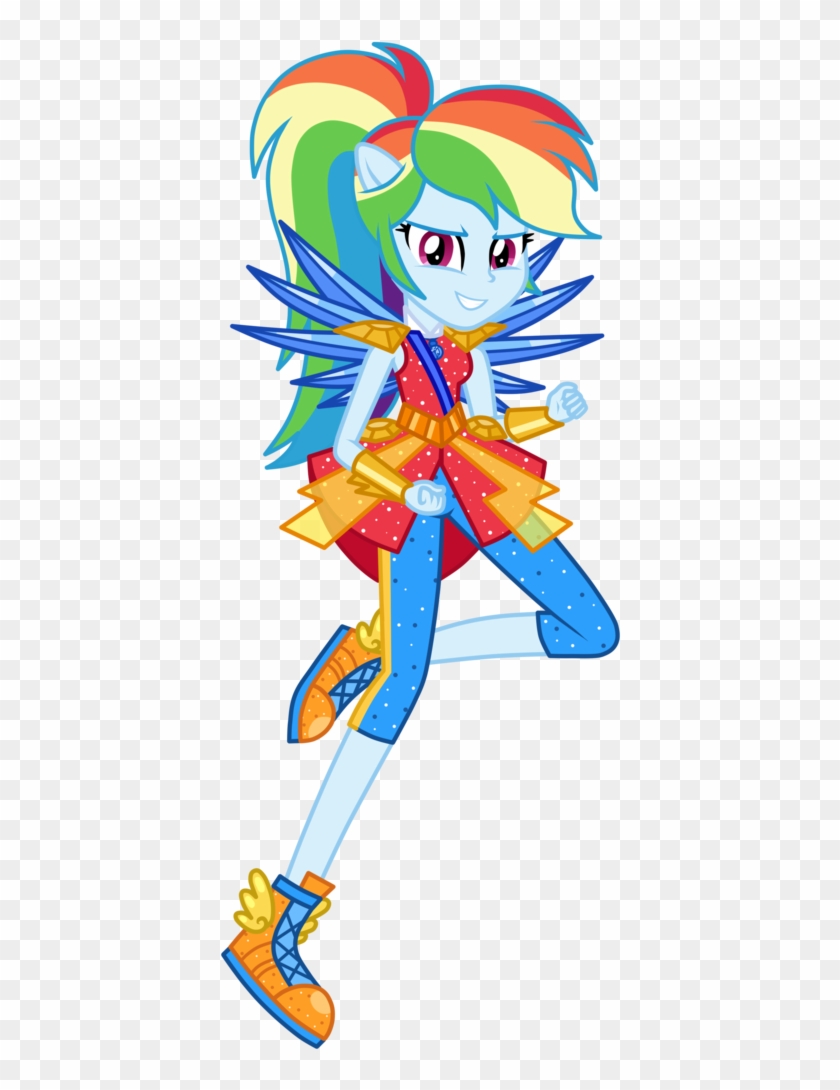 Mixiepie, Clothes, Crystal Wings, Equestria Girls, - Mlp Eg 4 Rainbow Dash #1199521