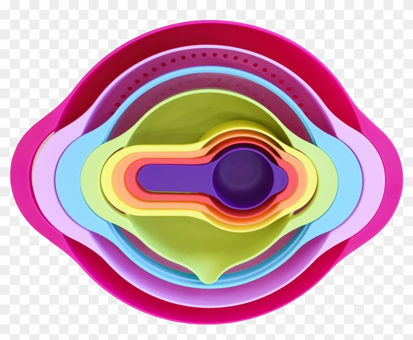 Sweet Colour Mixing Bowl Set Of 8 Pieces - Sweet Colour Mixing Bowl Set Of 8 Pieces #1199560