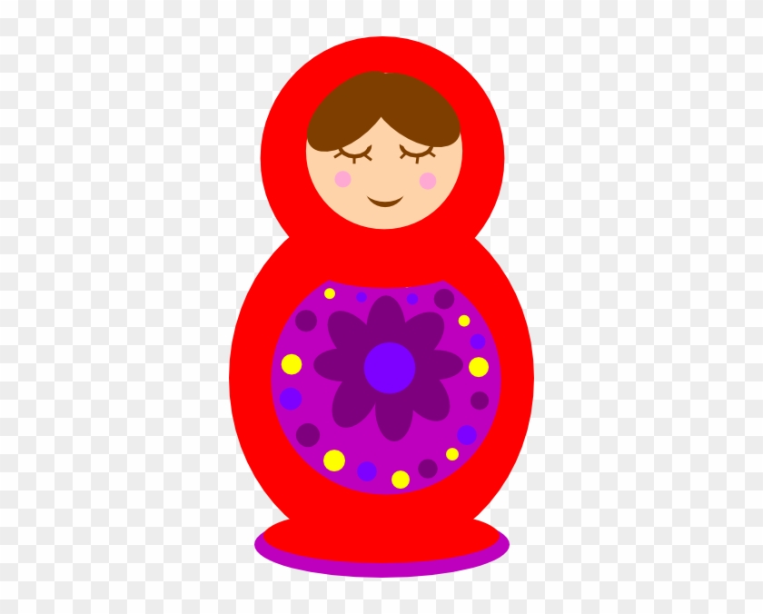 Doll Clipart Transparent - Nesting Doll Clipart Png #1199759
