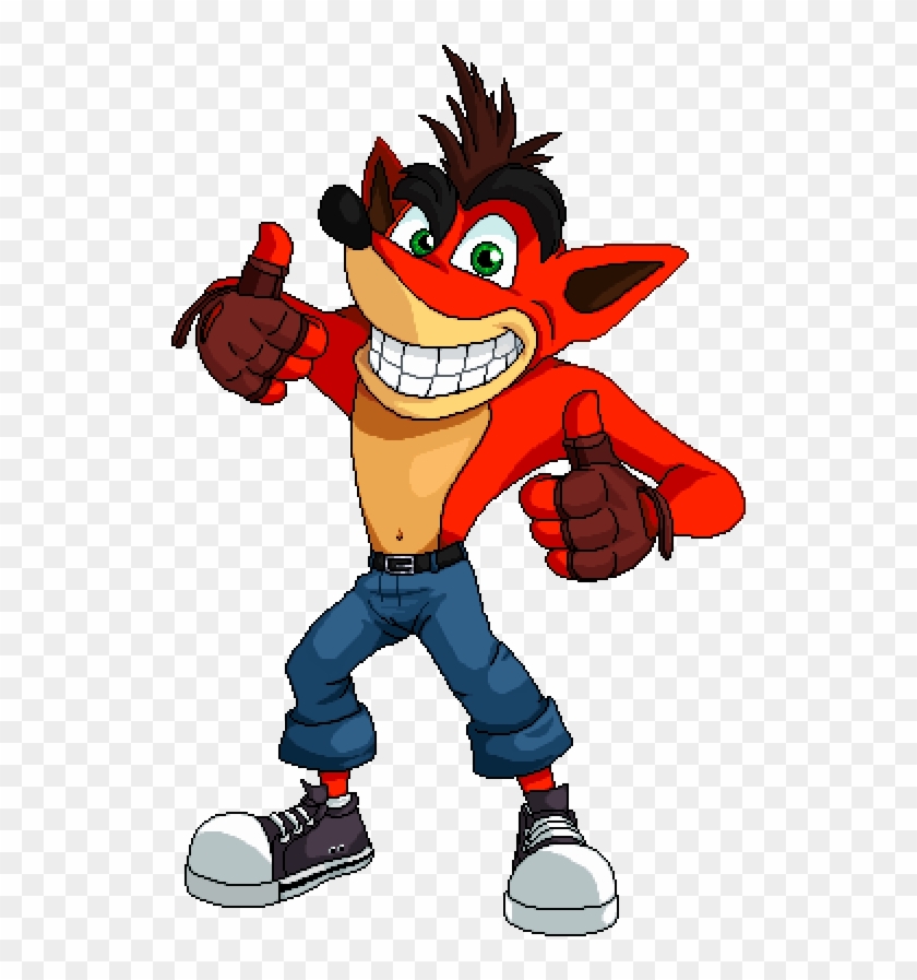 Smash Clipart Crashed - Crash Bandicoot Artwork #1199791