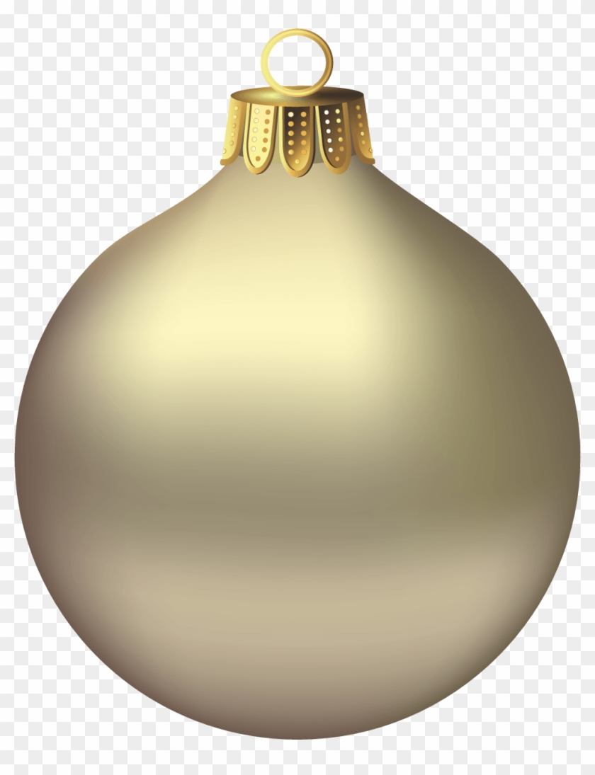 Image Of Gold Ornaments - Transparent Ornament #1199820