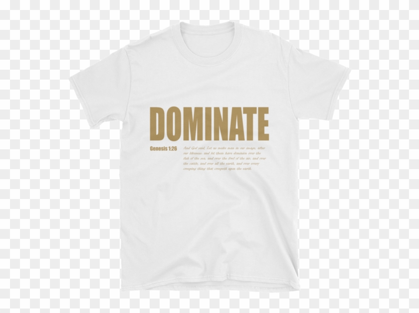 Godartiste Dominate Writing Unisex T-shirt - Godartiste Dominate Writing Unisex T-shirt #1199849