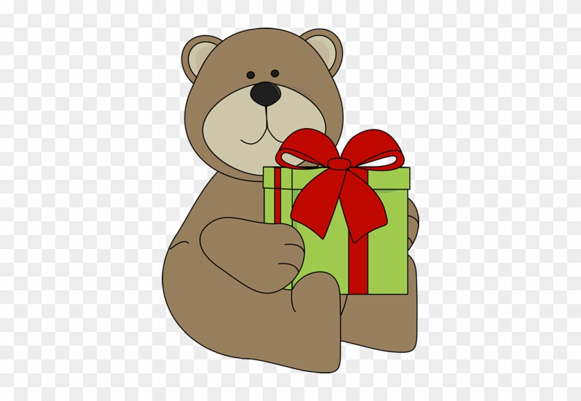 Christmas Clip Art - Christmas Bear Clip Art #1199886