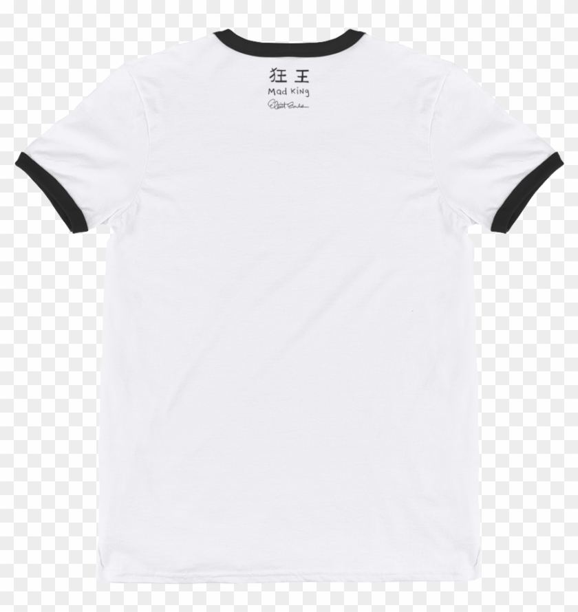 Protocubist Ringer T In White, Black And Flesh - Ringer T-shirt #1199902