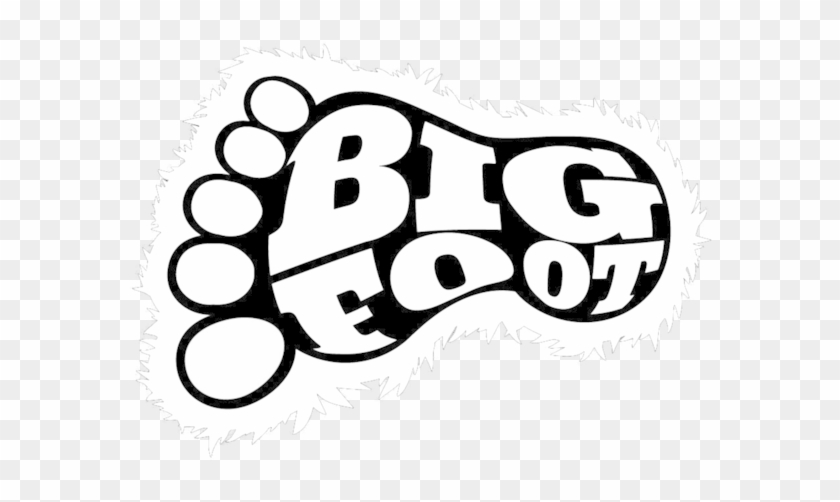 Silhouette Design Store - Big Foots Foot Prints #1200033